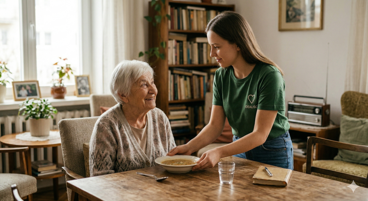 Twoje 1,5% to 4 godziny troskliwej opieki. Zmień życie niesamodzielnego seniora!
